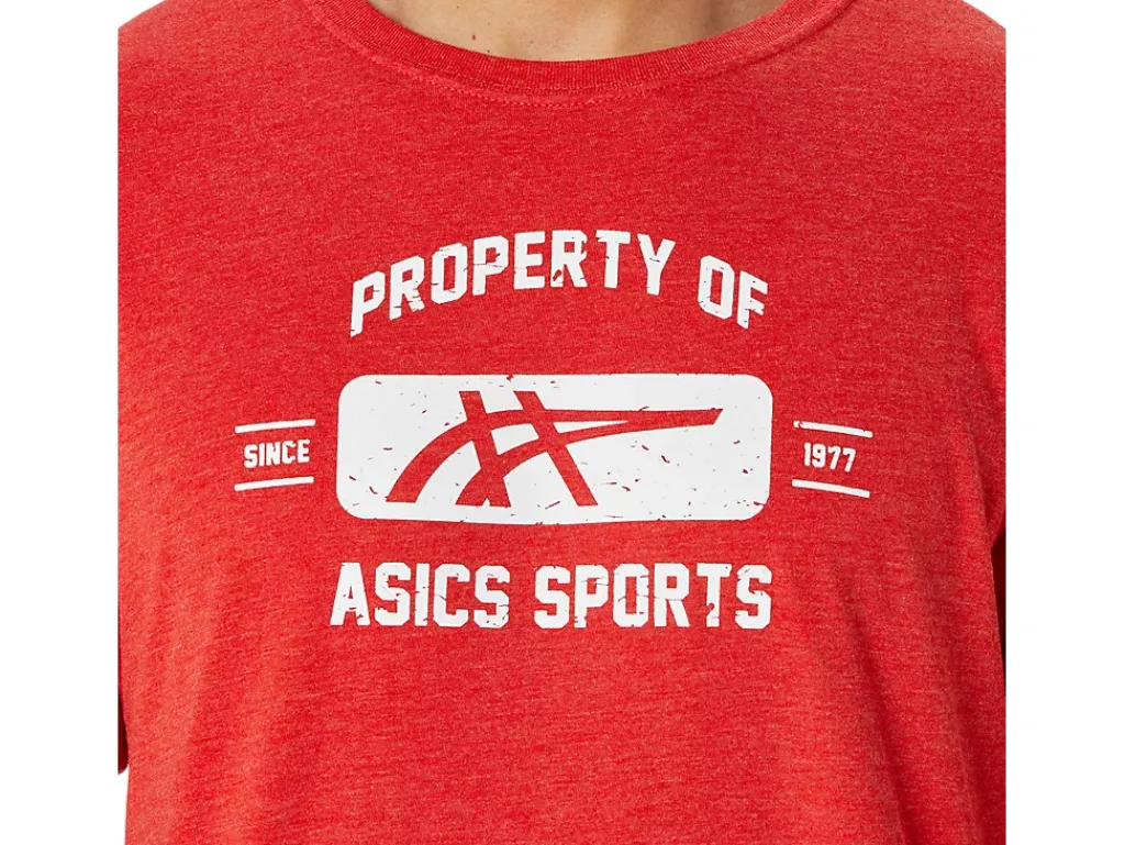 ASICS SHORT SLEEVE PROPERTY OF SPORTS TEE-Men T-Shirts & Tops