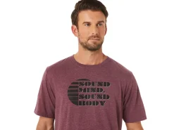 ASICS SHORT SLEEVE RISE SLOGAN TEE-Women T-Shirts & Tops|Valentine's Day