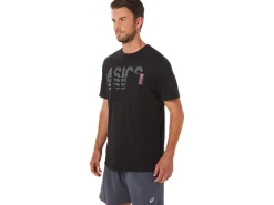 ASICS SHORT SLEEVE STRIPED POCKET TEE-Men Extended Sizes|T-Shirts & Tops