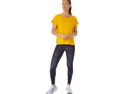 ASICS SIDE SLIT SHORT SLEEVE TOP-Women T-Shirts & Tops