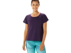 ASICS SIDE SLIT SHORT SLEEVE TOP-Women T-Shirts & Tops