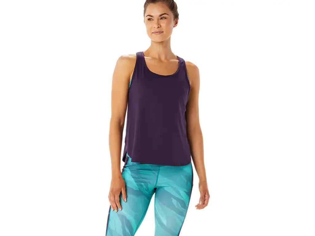 ASICS SIDE SLIT SLEEVELESS TOP-Women T-Shirts & Tops