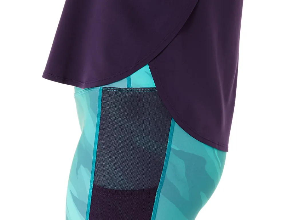 ASICS SIDE SLIT SLEEVELESS TOP-Women T-Shirts & Tops