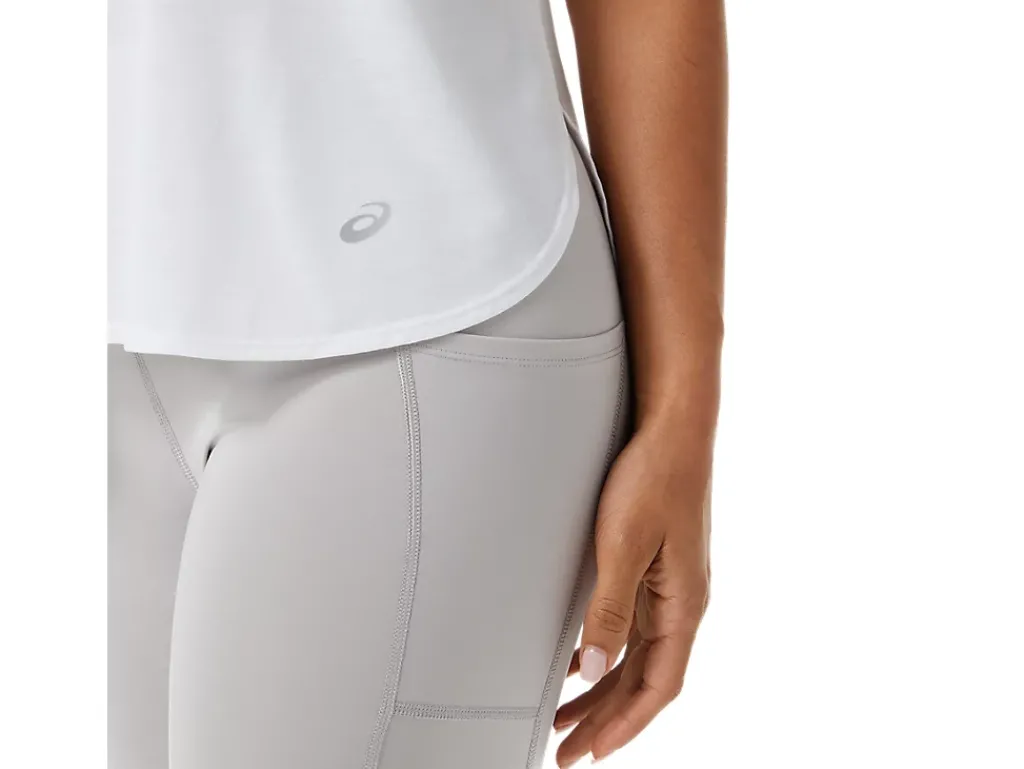 ASICS SLIT SHORT SLEEVE TOP-Women T-Shirts & Tops
