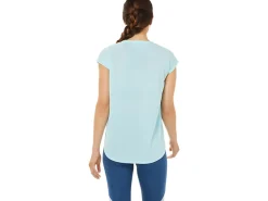 ASICS SLIT SHORT SLEEVE TOP-Women T-Shirts & Tops
