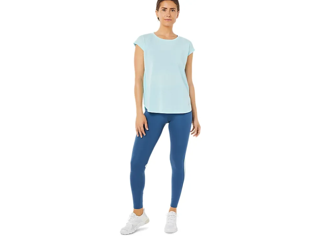 ASICS SLIT SHORT SLEEVE TOP-Women T-Shirts & Tops