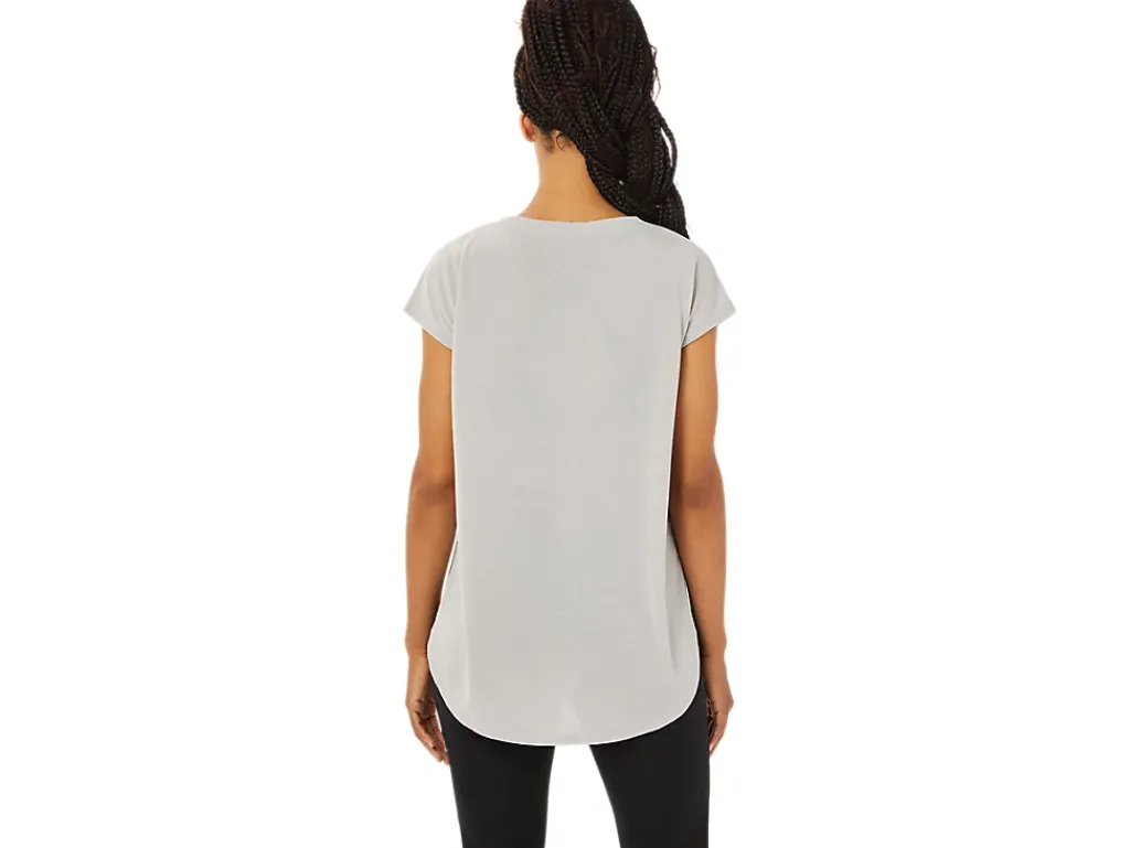 ASICS SLIT SHORT SLEEVE TOP-Women T-Shirts & Tops