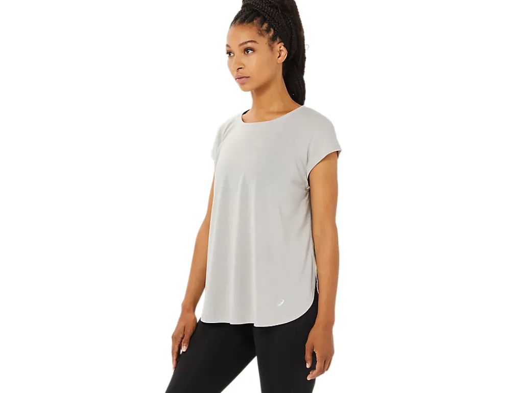 ASICS SLIT SHORT SLEEVE TOP-Women T-Shirts & Tops
