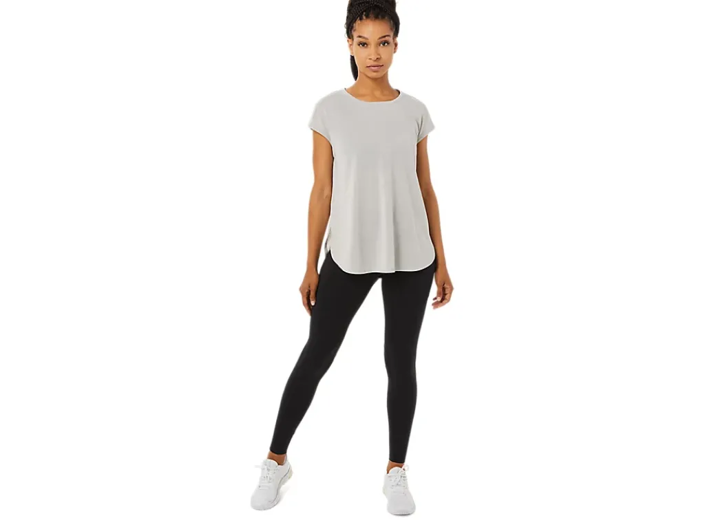 ASICS SLIT SHORT SLEEVE TOP-Women T-Shirts & Tops