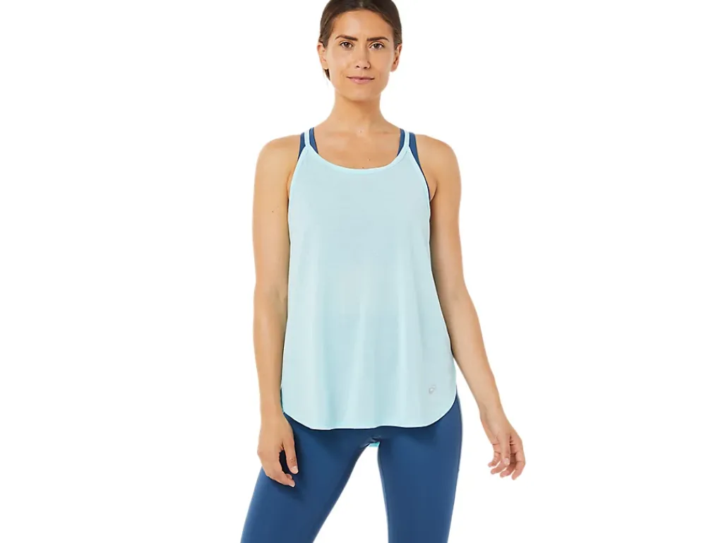ASICS SLIT SLEEVELESS TOP-Women T-Shirts & Tops