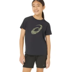 ASICS SPIRAL GRAPHIC SHORT SLEEVE TEE-Kids Clothing|Semi-Annual Sale