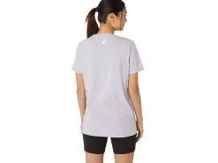 ASICS SUNFLOWER SLOGAN V-NECK-Women Extended Sizes|T-Shirts & Tops