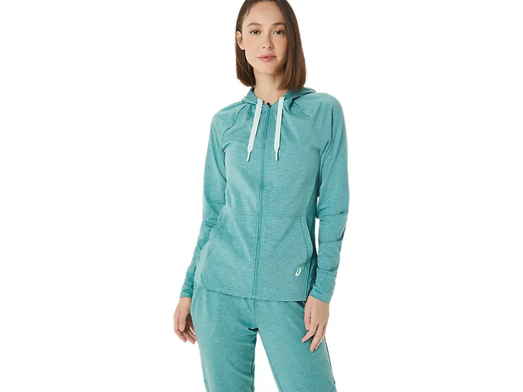 ASICS TECH FULL ZIP HOODIE-Women T-Shirts & Tops|Hoodies & Sweatshirts