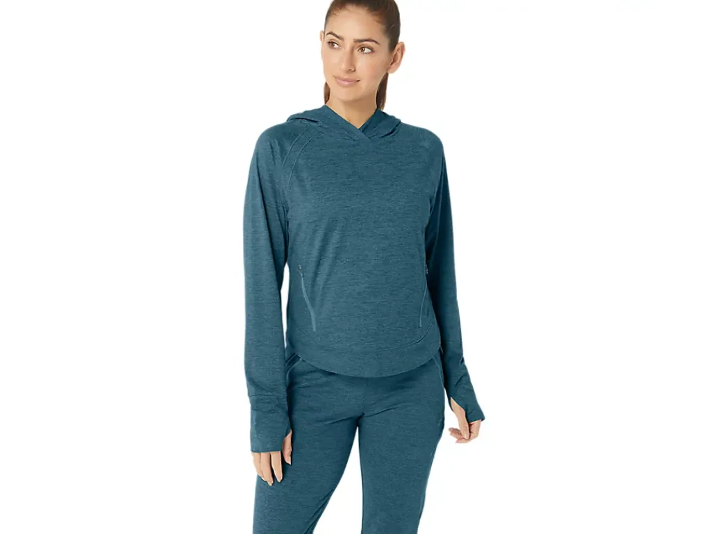 ASICS TECH PO HOODIE 2.0-Women Hoodies & Sweatshirts