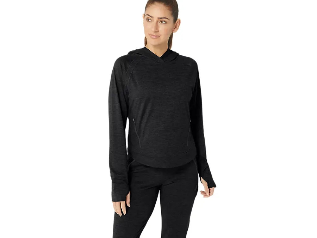 ASICS TECH PO HOODIE 2.0-Women Hoodies & Sweatshirts