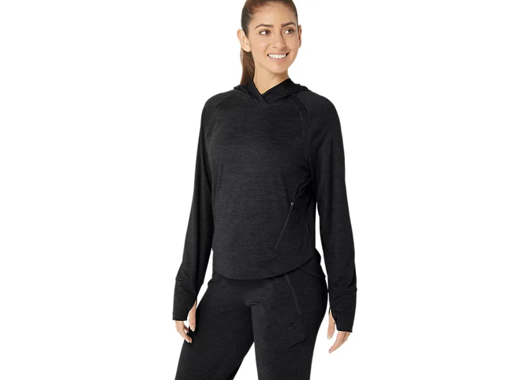 ASICS TECH PO HOODIE 2.0-Women Hoodies & Sweatshirts