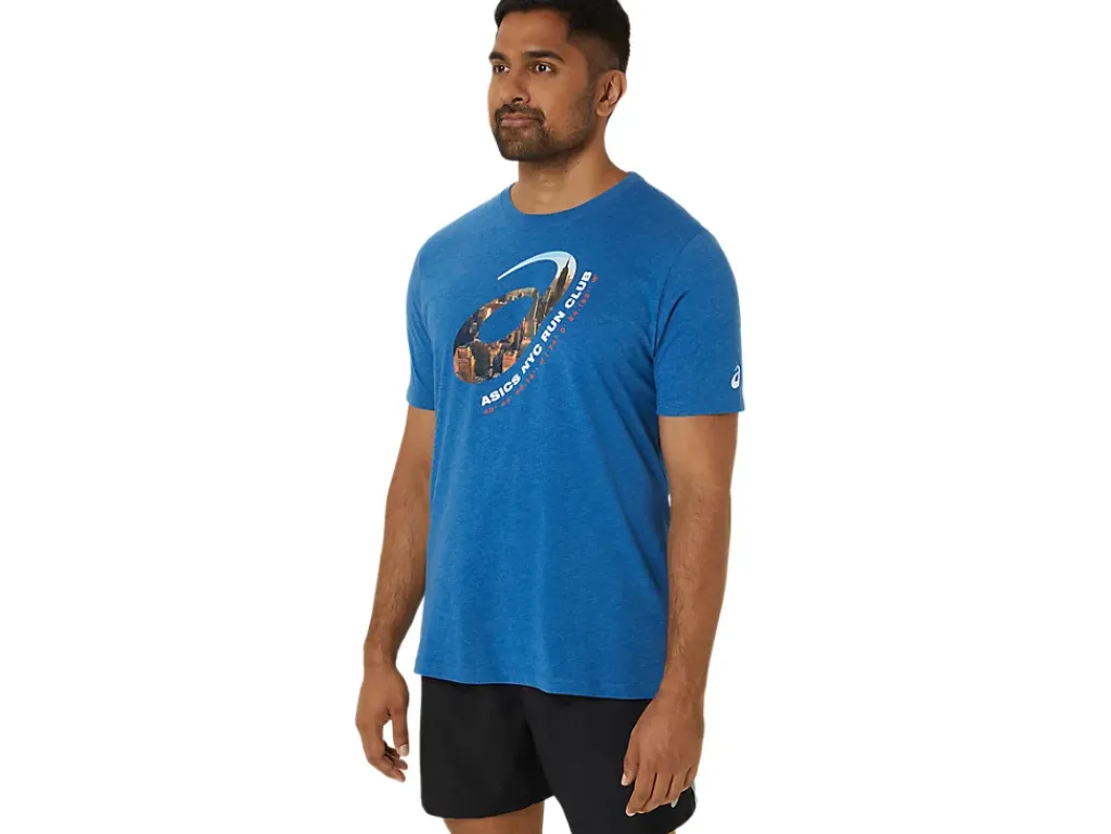 ASICS UNISEX NYC RUN CLUB 2.0 CREW-Women T-Shirts & Tops|Training