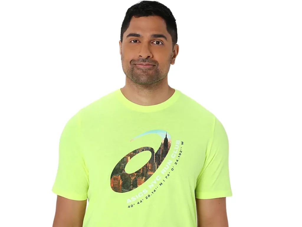 ASICS UNISEX NYC RUN CLUB 2.0 CREW-Women T-Shirts & Tops|Training