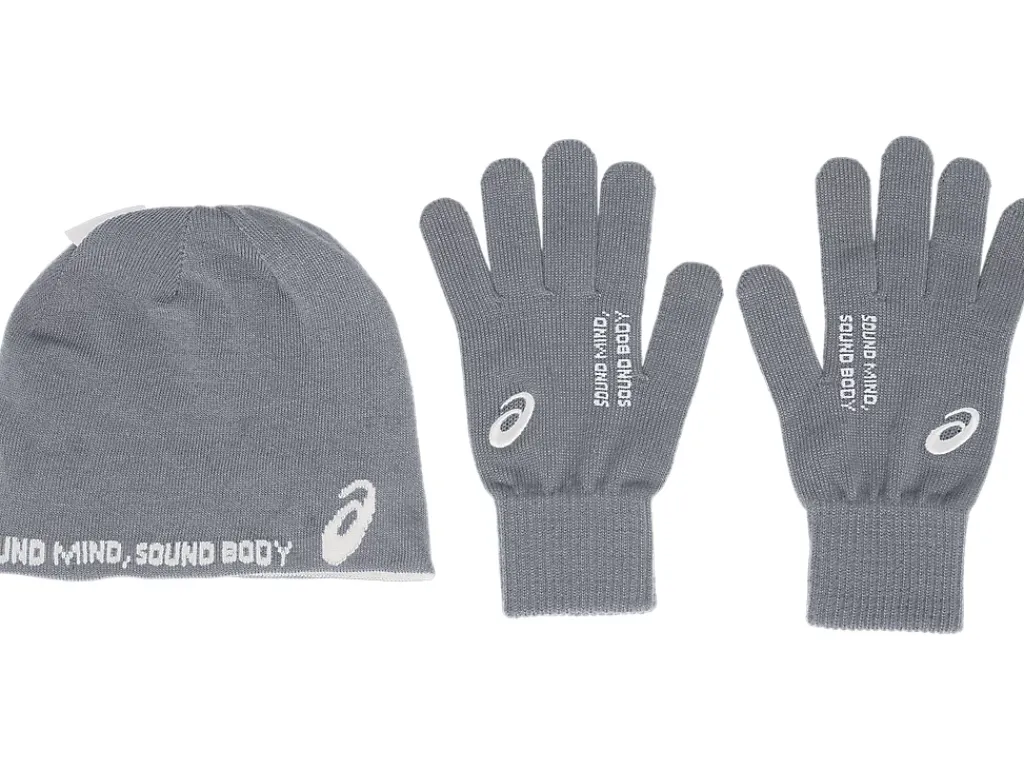 ASICS UNISEX BEANIE GLOVE SET-Women Gear & Accessories|Gear & Accessories