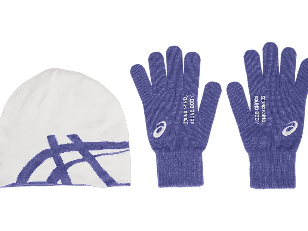 ASICS UNISEX BEANIE GLOVE SET-Women Gear & Accessories|Gear & Accessories