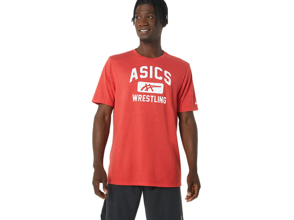 ASICS UNISEX WRESTLING GRAPHIC TEE-Women Wrestling|Wrestling
