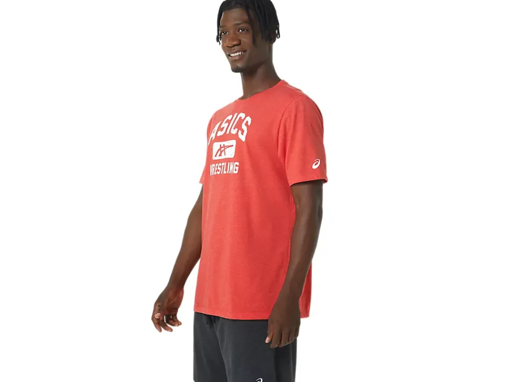 ASICS UNISEX WRESTLING GRAPHIC TEE-Women Wrestling|Wrestling