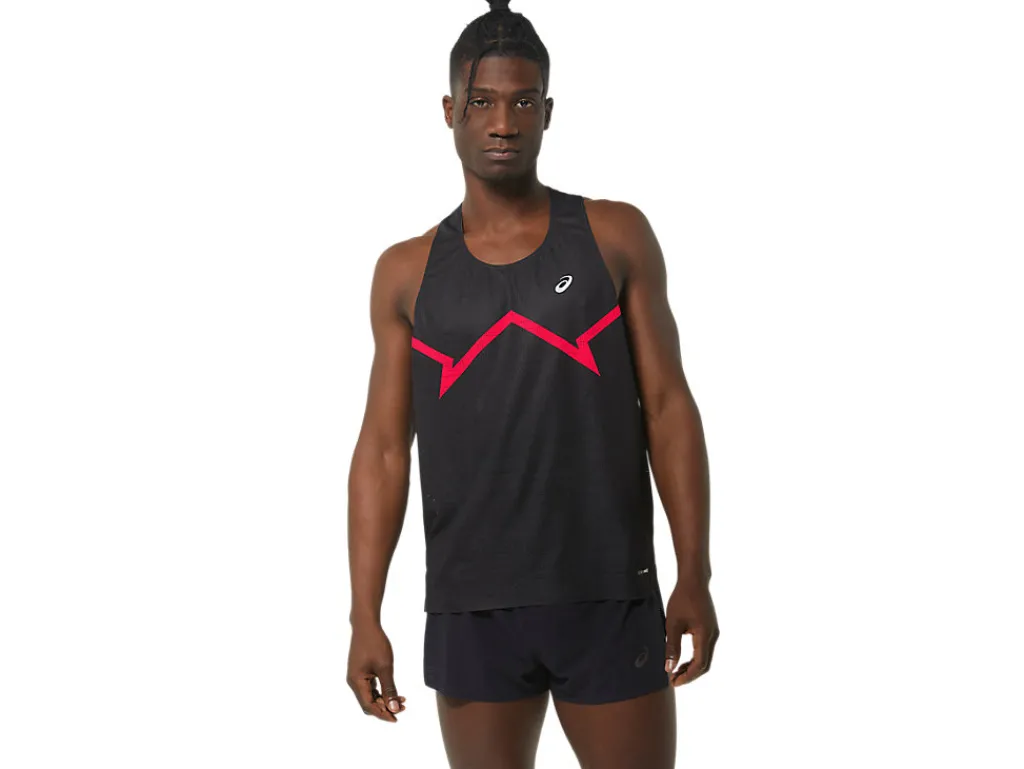 ASICS VENTILATE ACTIBREEZE GRAPHIC SINGLET-Men T-Shirts & Tops|Semi-Annual Sale