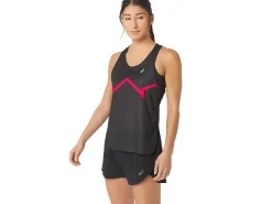 ASICS VENTILATE ACTIBREEZE GRAPHIC TANK-Women Track & Field|T-Shirts & Tops