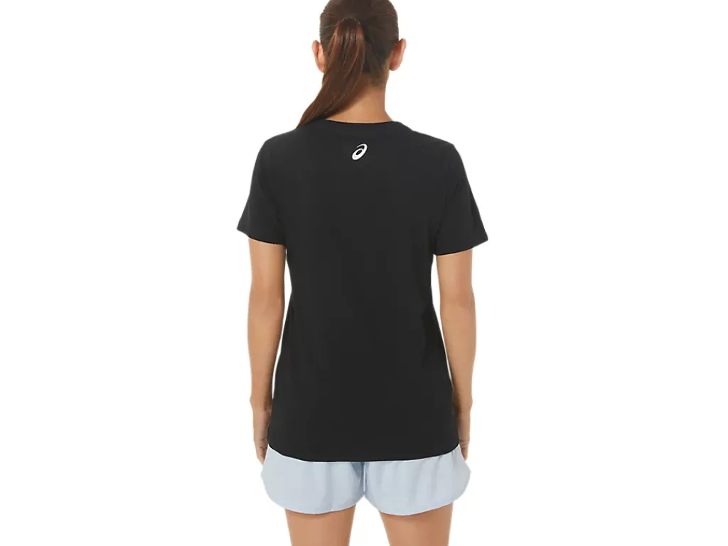 ASICS W ORC LUMINOUS SMALL LOGO SS CREW-Women Extended Sizes|T-Shirts & Tops