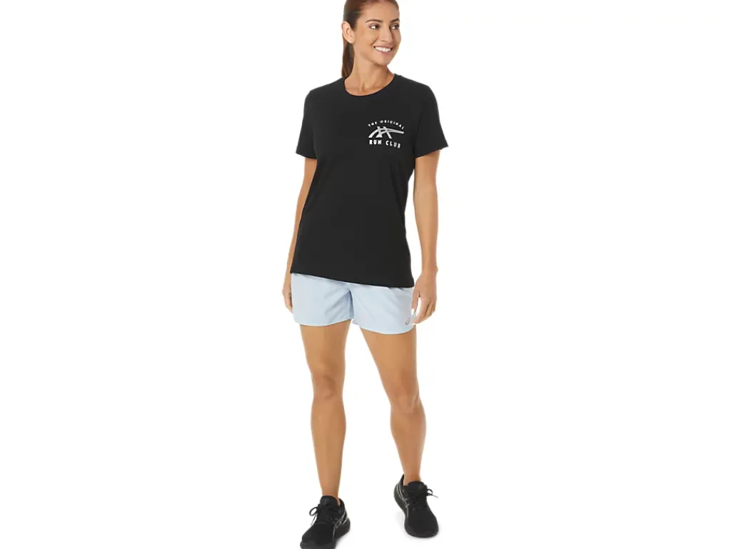 ASICS W ORC LUMINOUS SMALL LOGO SS CREW-Women Extended Sizes|T-Shirts & Tops