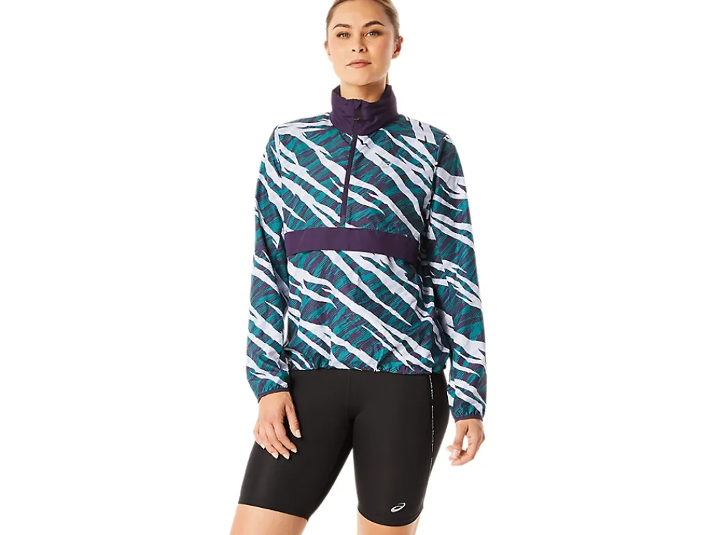 ASICS WILD CAMO ANORAK-Women Jackets & Outerwear