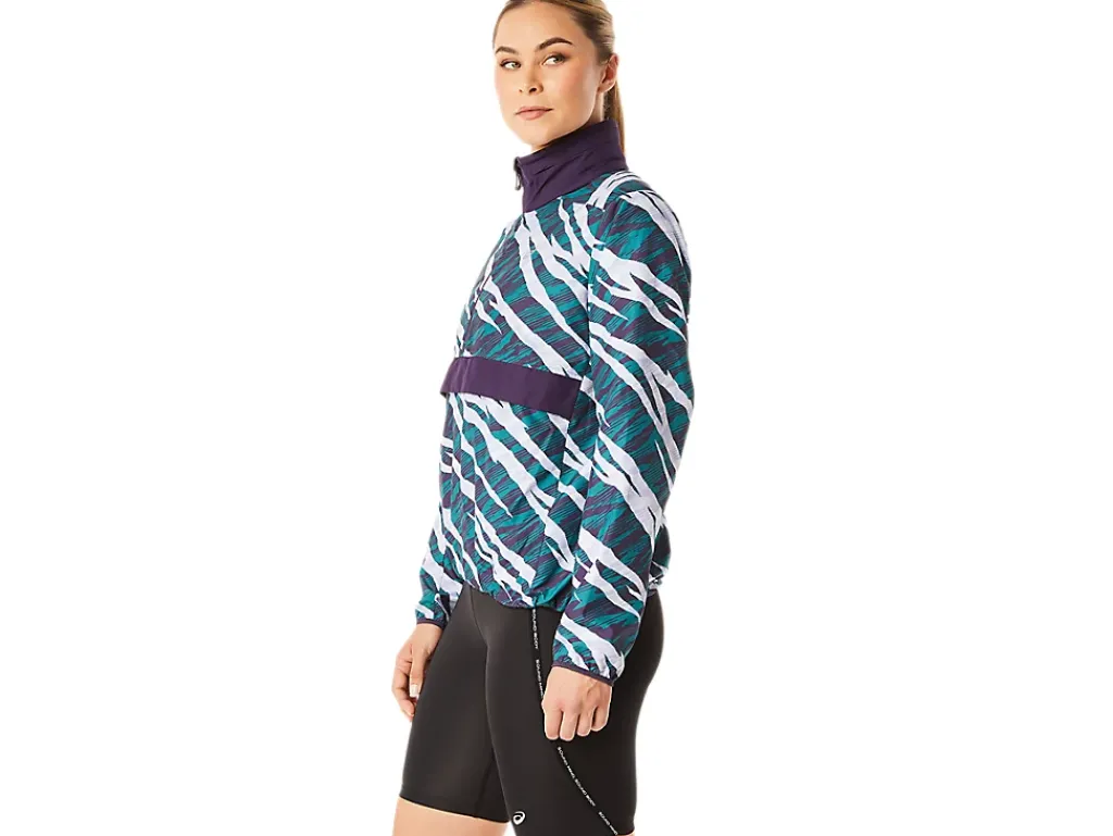 ASICS WILD CAMO ANORAK-Women Jackets & Outerwear