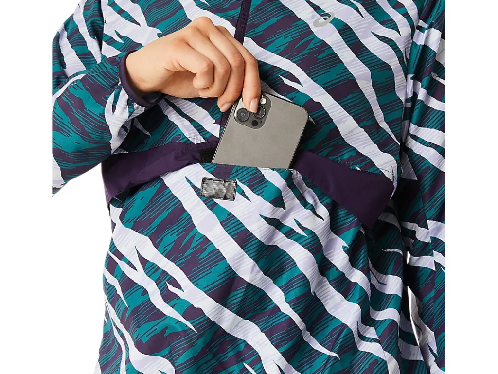 ASICS WILD CAMO ANORAK-Women Jackets & Outerwear