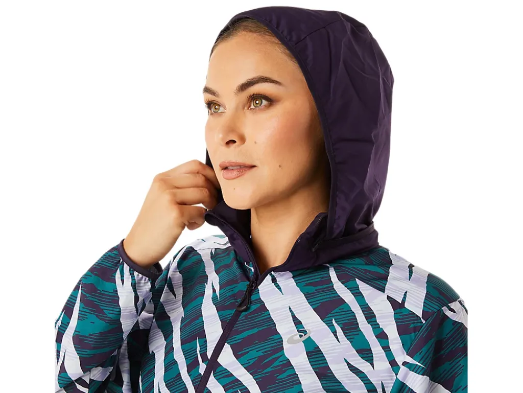 ASICS WILD CAMO ANORAK-Women Jackets & Outerwear
