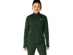 ASICS WINTER RUN 1/2 ZIP MID LAYER-Women T-Shirts & Tops