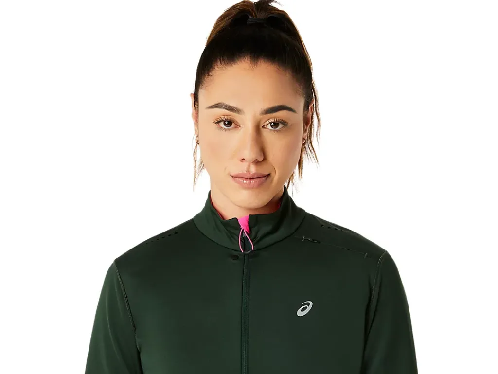 ASICS WINTER RUN 1/2 ZIP MID LAYER-Women T-Shirts & Tops