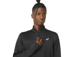 ASICS WINTER RUN 1/2 ZIP MID LAYER-Men T-Shirts & Tops