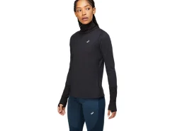 ASICS WOOL RIB LONG SLEEVE TOP-Women T-Shirts & Tops
