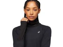 ASICS WOOL RIB LONG SLEEVE TOP-Women T-Shirts & Tops