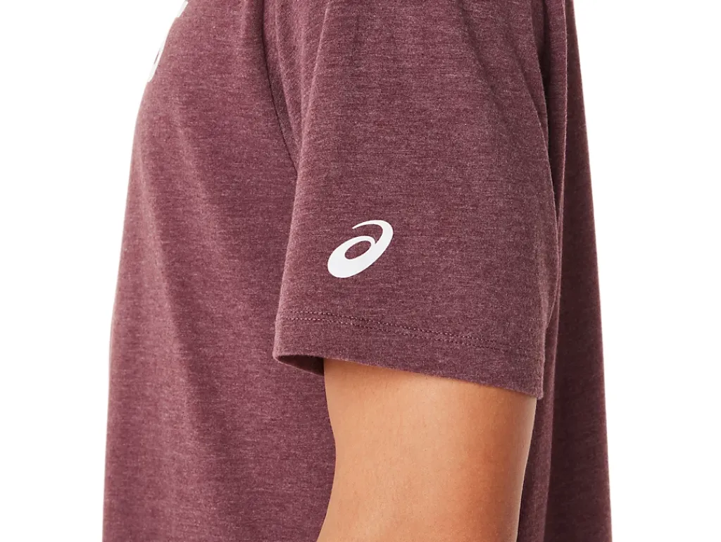 ASICS XG SHORT SLEEVE LOCKUP LOGO TEE-Women T-Shirts & Tops|Extended Sizes